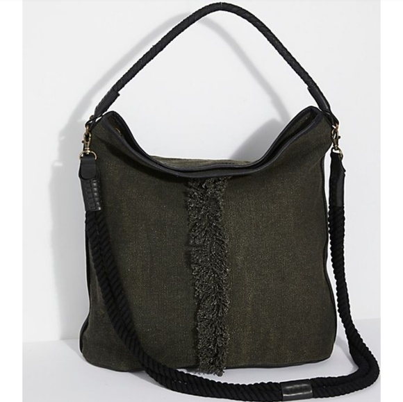 Free People Canvas Bucket Bag - Picture 3 of 8
